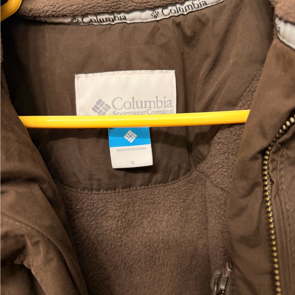 Columbia Dark Brown Coat - Small - Picture 5 of 6